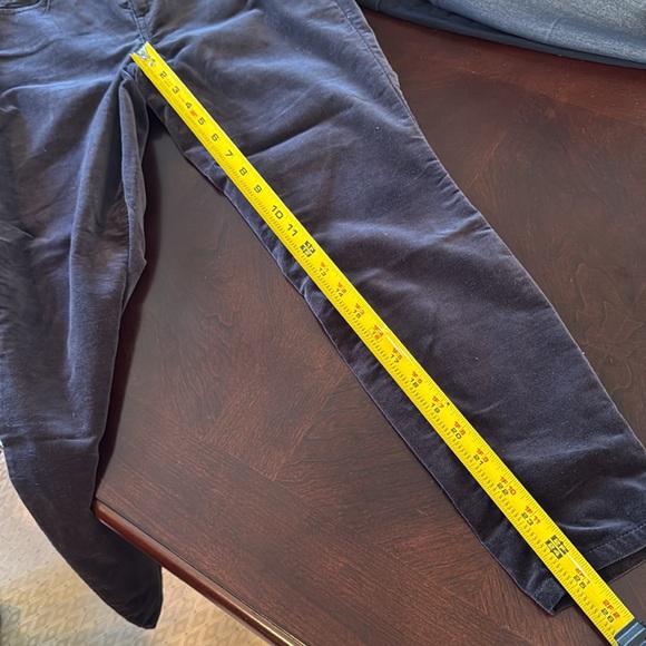 Talbots Petites Women’s Flawless 5 Pocket stretch Jegging Dark brown Velour 4P - Picture 7 of 13